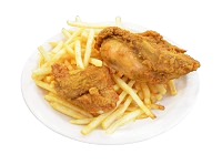 2pcs Sf Chicken & Chips 