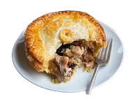 Beef & Onion Pie 